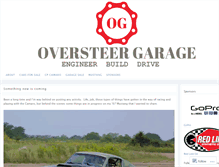 Tablet Screenshot of oversteergarage.com